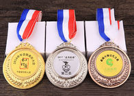 Huy chương kim loại cho trẻ em đường kính 65mm, quà lưu niệm thể thao bằng kim loại