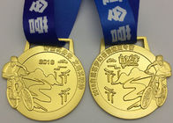 Die Đúc Kim loại Huy chương Thể thao Tùy chỉnh Loại Vật liệu Đồng thau cho Xe đạp Thể thao