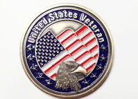 Huy chương thể thao tùy chỉnh quân đội Hoa Kỳ Phong cách cựu chiến binh với biểu tượng đại bàng