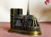 Hợp kim kim loại DIY Craft Quà tặng tốt - Tòa nhà thế giới được biết đến / Mô hình 3D Notre Dame De Paris