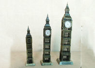 Trang trí nội thất DIY Craft Quà tặng London Nổi tiếng Big Ben Đồng hồ Tượng Chất liệu sắt