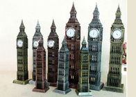 Trang trí nội thất DIY Craft Quà tặng London Nổi tiếng Big Ben Đồng hồ Tượng Chất liệu sắt