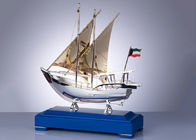 Cơ sở lưu niệm văn hóa Ả Rập bằng gỗ / Mô hình thuyền cá với cờ tùy chỉnh