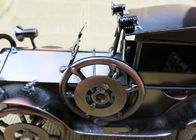 Mô hình xe hơi cổ bằng đồng cổ trang trí kim loại Thủ công trên bàn của phòng vẽ