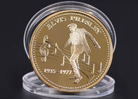 Huy chương thể thao tùy chỉnh màu vàng bạc Chất liệu đồng thau làm đồng xu kỷ niệm trong hoạt động