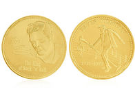 Huy chương thể thao tùy chỉnh màu vàng bạc Chất liệu đồng thau làm đồng xu kỷ niệm trong hoạt động