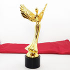 Nhựa bay Hình 285mm Chiều cao Giải thưởng Âm nhạc Trophy With Wings