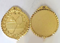 Mạ vàng Huy chương thể thao Kim loại Hợp kim kẽm tùy chỉnh cho trận đấu cầu lông