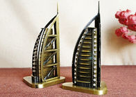 Đồ đồng DIY DIY Quà tặng Mô hình tòa nhà nổi tiếng thế giới của khách sạn Burj Al Arab