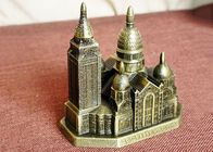 Đồ đồng mạ lưu niệm DIY Craft Quà tặng Mô hình kiến ​​trúc Nhà thờ lớn của Nga