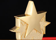 Vàng Bạc Đồng cá nhân Cúp Cup Chiều cao 330mm với Ngôi sao được khắc 3D