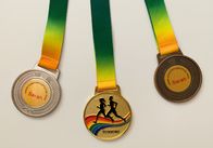 Marathon lưu niệm kim loại 70mm huy chương thể thao tùy chỉnh
